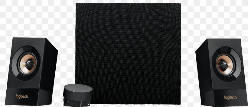 Loudspeaker Computer Speakers Logitech PC Speaker Subwoofer, PNG, 3000x1299px, Loudspeaker, Audio, Audio Equipment, Audio Power, Car Subwoofer Download Free