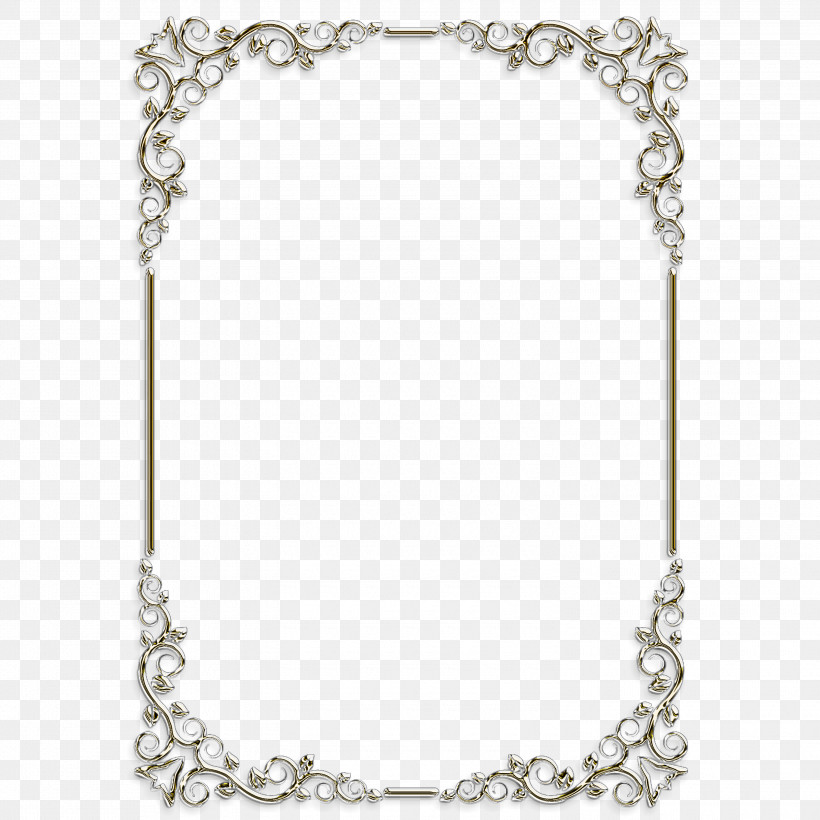 Picture Frame, PNG, 3000x3000px, Necklace, Anklet, Bracelet, Chain, Earring Download Free
