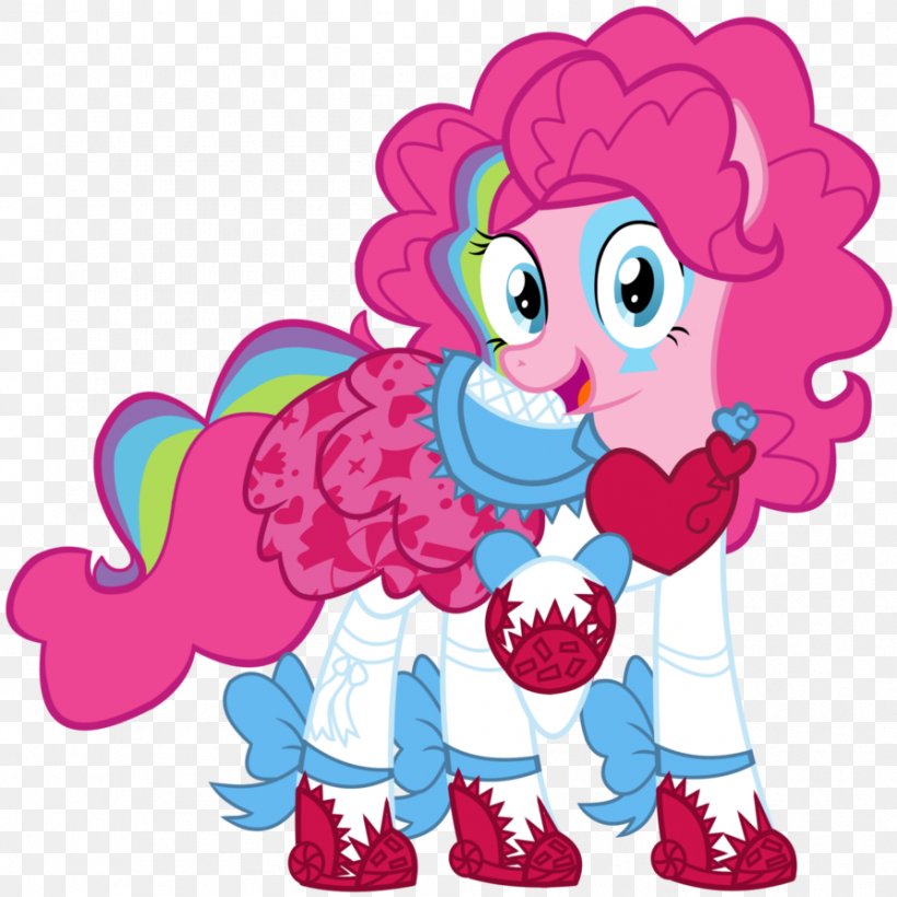 Pinkie Pie Rarity Rainbow Dash Twilight Sparkle Fluttershy, PNG, 894x894px, Watercolor, Cartoon, Flower, Frame, Heart Download Free