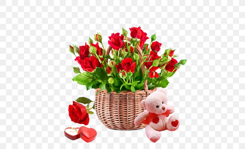 Flower Bouquet Stock Photography Red Desktop Wallpaper, PNG, 500x500px, Flower Bouquet, Artificial Flower, Basket, Cut Flowers, Floral Design Download Free
