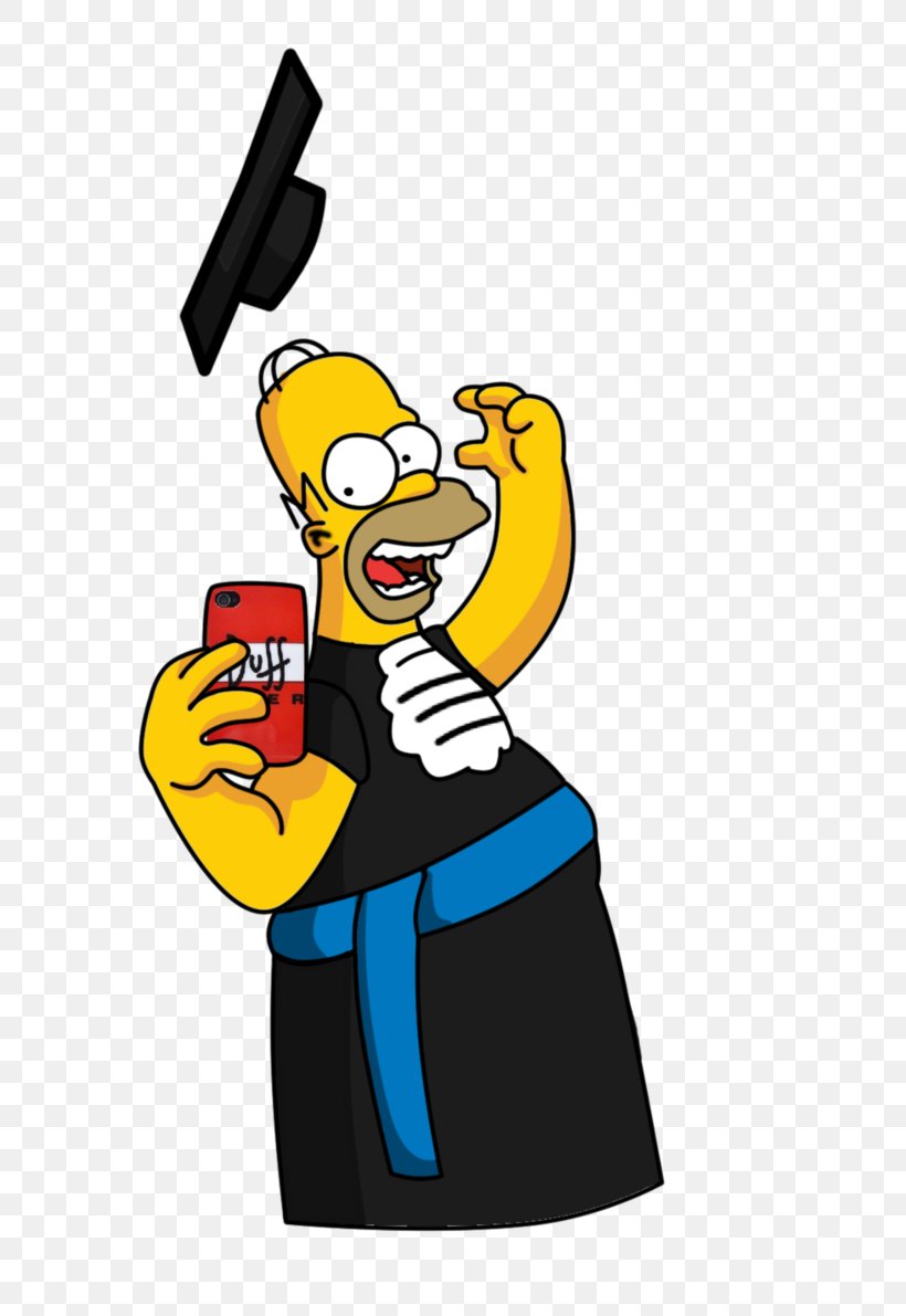 Homer Simpson Graduation Ceremony Art Clip Art, PNG, 670x1191px, Homer Simpson, Art, Artist, Cartoon, Character Download Free