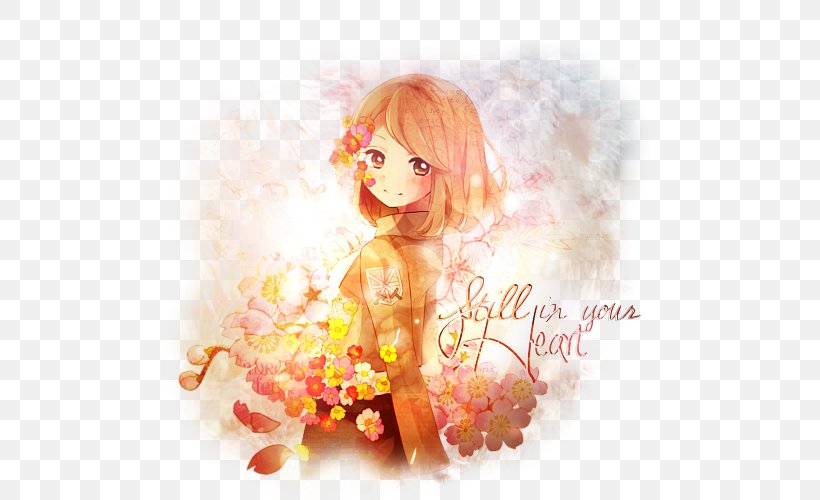 Illustration Graphics Pink M Desktop Wallpaper Happiness, PNG, 500x500px, Watercolor, Cartoon, Flower, Frame, Heart Download Free