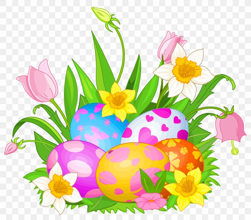 Easter Bunny Clip Art, PNG, 8684x7622px, Easter Bunny, Cut Flowers, Easter, Easter Egg, Egg Decorating Download Free