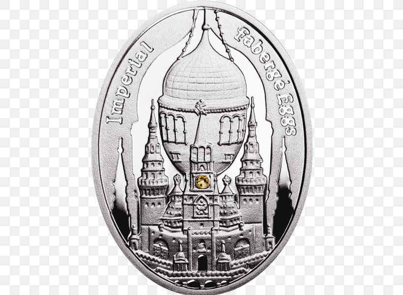 Imperial Coronation Winter Fabergé Egg Duchess Of Marlborough Coin, PNG, 452x600px, Imperial Coronation, Black And White, Coin, Currency, Duchess Of Marlborough Download Free