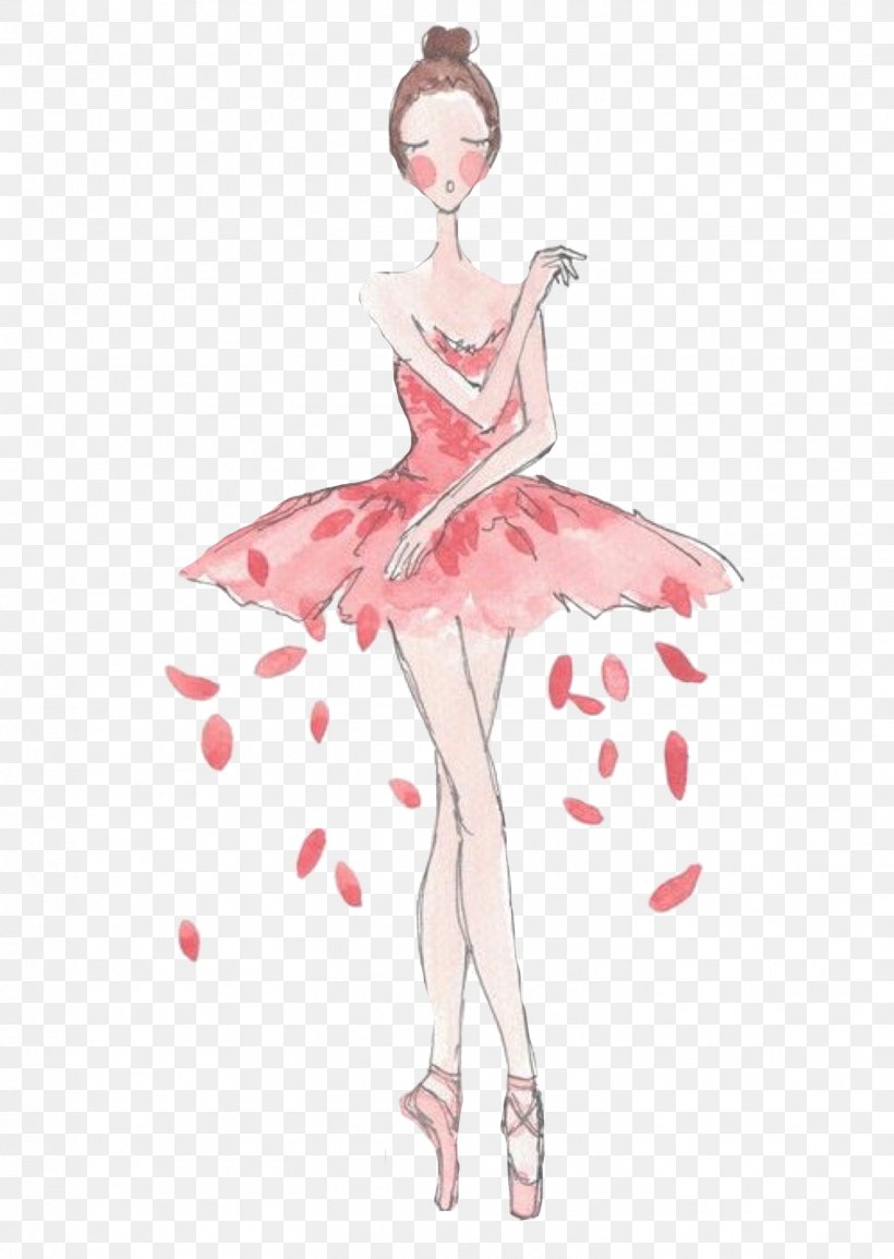 Ballet Dancer Drawing, PNG, 1453x2048px, Watercolor, Cartoon, Flower, Frame, Heart Download Free