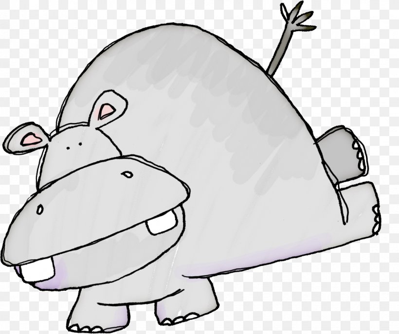 Drawing Hippopotamus Clip Art, PNG, 1123x942px, Drawing, Animal Figure, Area, Artwork, Black And White Download Free