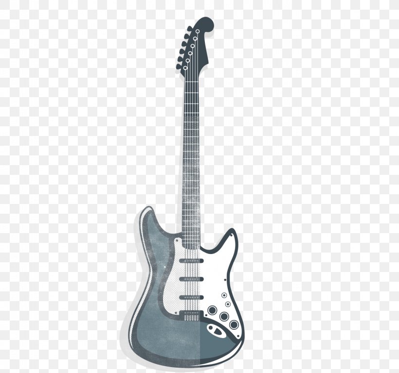 Electric Guitar Black And White Acoustic Guitar Clip Art, PNG, 1344x1260px, Guitar, Acoustic Electric Guitar, Acoustic Guitar, Bass Guitar, Black And White Download Free