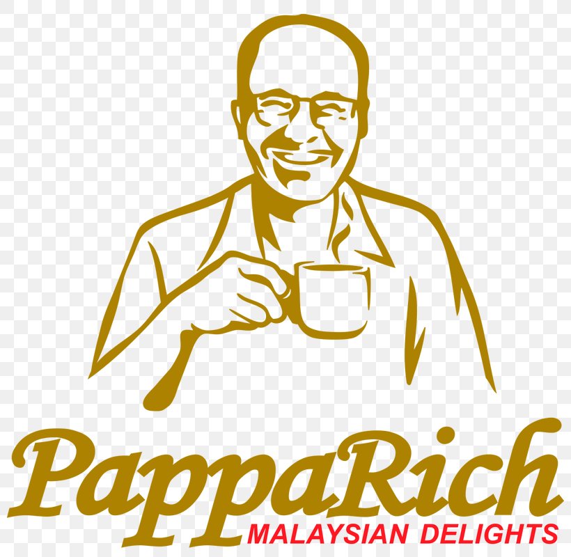 Malaysian Cuisine PappaRich Express Restaurant Logo, PNG, 800x800px, Malaysian Cuisine, Area, Artwork, Brand, Human Behavior Download Free