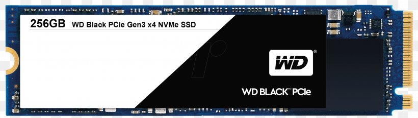 NVM Express Solid-state Drive M.2 WD Black PCIe SSD Hard Drives, PNG, 2640x752px, Nvm Express, Brand, Computer Accessory, Computer Data Storage, Data Storage Download Free