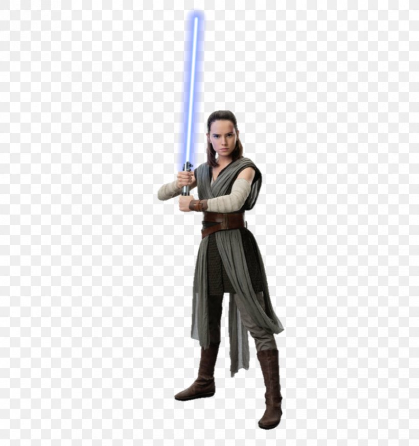 Rey Luke Skywalker Leia Organa R2-D2 Star Wars, PNG, 866x923px, Rey, Cold Weapon, Costume, Easel, Figurine Download Free