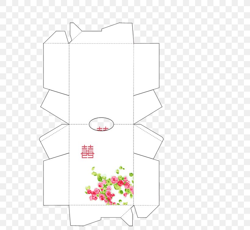 Wedding Candy Box Design Picture, PNG, 591x753px, Paper, Area, Box, Diagram, Floral Design Download Free