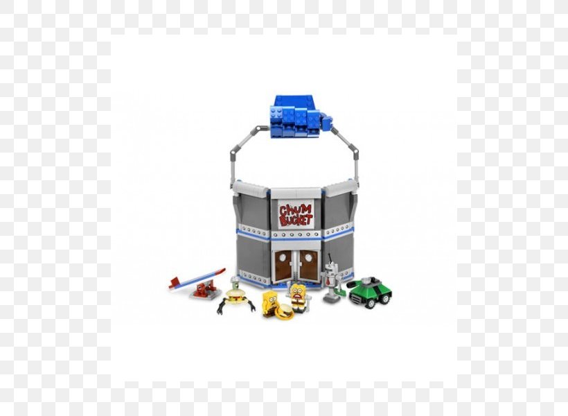 Chum Bucket Plankton And Karen Mrs. Puff Lego SpongeBob SquarePants, PNG, 800x600px, Chum Bucket, Amazoncom, Construction Set, Lego, Lego Minifigure Download Free