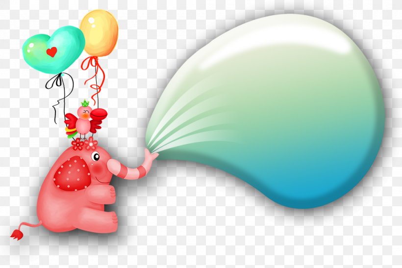 Elephant Cartoon Clip Art, PNG, 1000x667px, Elephant, Animal, Balloon, Blue, Cartoon Download Free