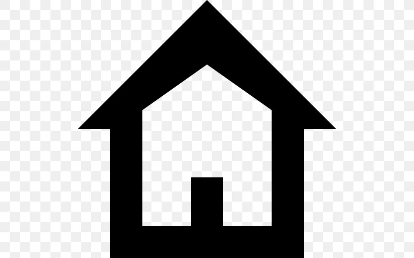 House Home Building, PNG, 512x512px, House, Apartment, Area, Black And White, Brand Download Free