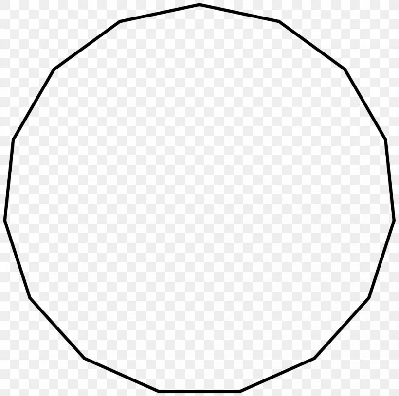 Icosagon Circle Internal Angle Regular Polygon, PNG, 1030x1024px, Icosagon, Area, Bisection, Black, Black And White Download Free
