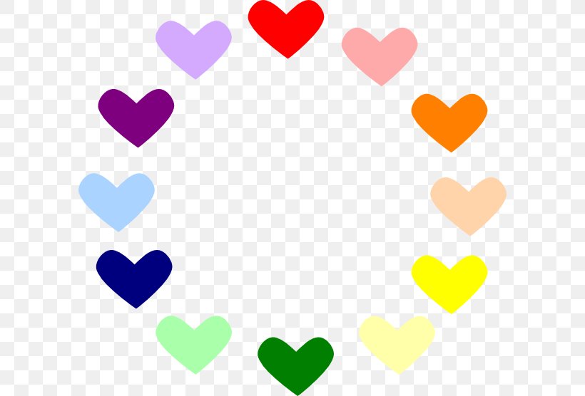 Rainbow Color Clip Art, PNG, 600x556px, Watercolor, Cartoon, Flower, Frame, Heart Download Free