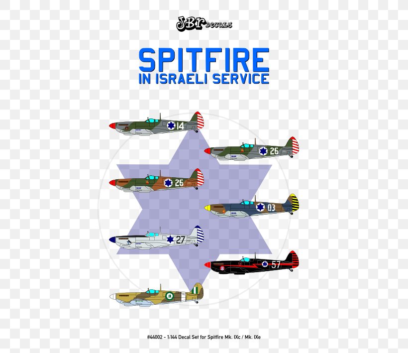 Supermarine Spitfire Decal Belgian Air Component Israeli Air Force, PNG, 500x709px, 1144 Scale, Supermarine Spitfire, Belgian Air Component, Decal, Fish Download Free