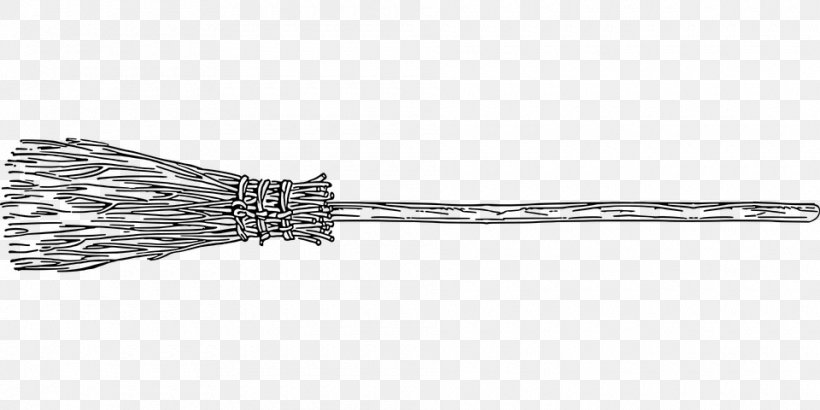 Broom Besom Cleaning, PNG, 960x480px, Broom, Besom, Black And White, Brush, Cleaning Download Free