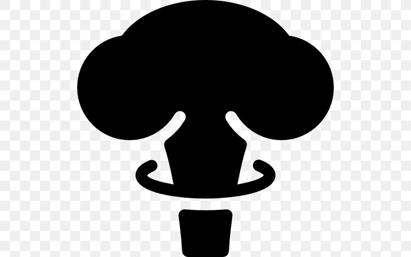 Color Explosion, PNG, 512x512px, Bomb, Black And White, Mushroom Cloud, Silhouette, Symbol Download Free