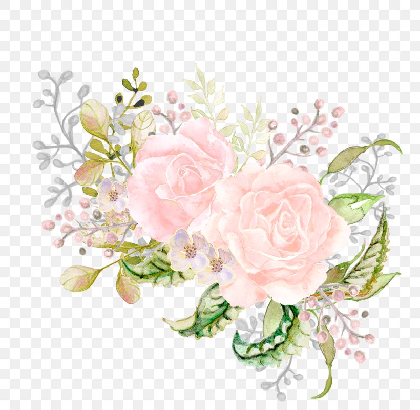 Garden Roses Floral Design Image Watercolor Painting, PNG, 800x800px ...