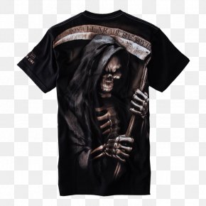 T-shirt - Long-sleeved T-shirt Death Top Pit Bull PNG