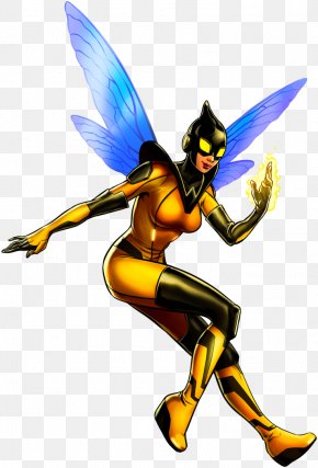 Wasp - Marvel: Avengers Alliance Wasp Hank Pym Black Widow Carol Danvers PNG