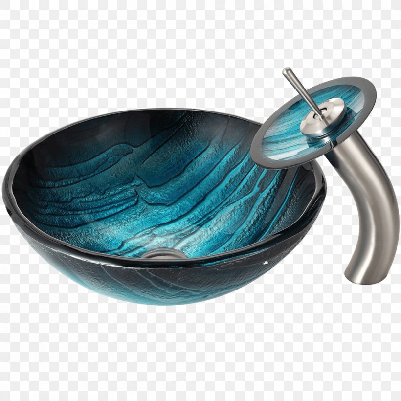 Bowl Sink Tap Brushed Metal Glass, PNG, 1000x1000px, Sink, Bathroom, Bathroom Sink, Bathtub, Bowl Download Free