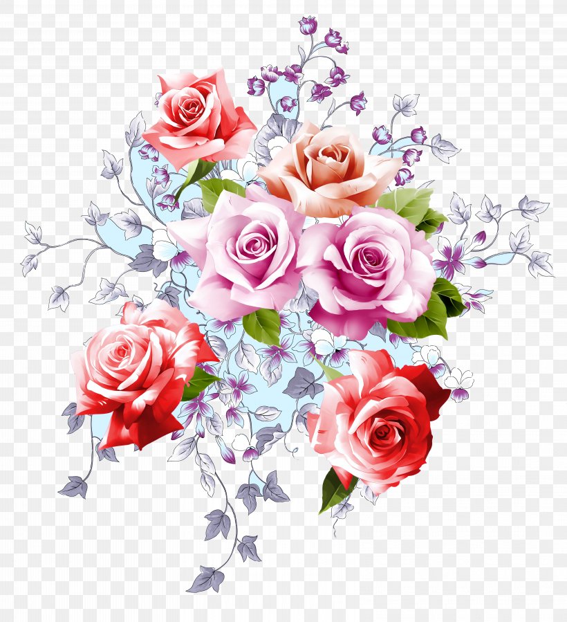 Flower Illustration, PNG, 6465x7088px, Flower, Artificial Flower, Cover Art, Cut Flowers, Drawing Download Free