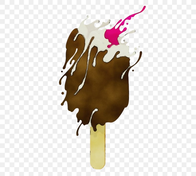 Ice Cream, PNG, 489x737px, Watercolor, Chocolate Ice Cream, Cream, Dairy, Frozen Dessert Download Free