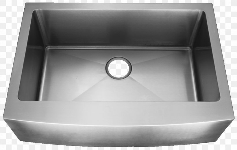 Kitchen Sink Plumbing Fixtures Stainless Steel Bathroom, PNG, 2534x1606px, Sink, Bathroom, Bathroom Sink, Bowl, Farmhouse Download Free