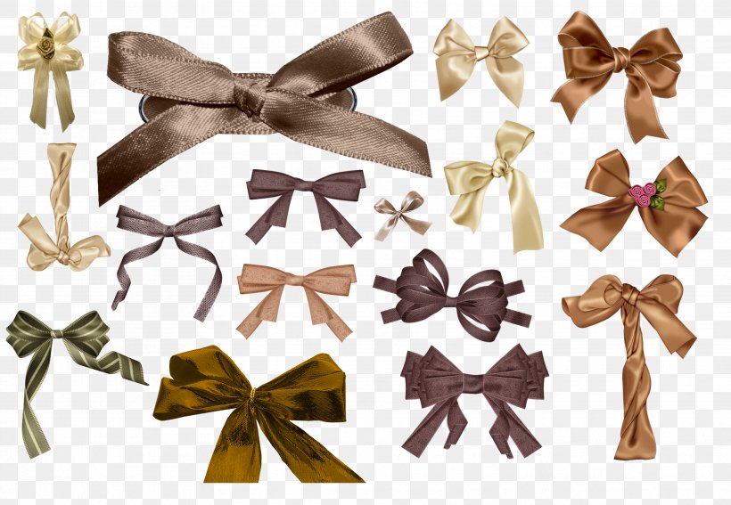 Ribbon, PNG, 3543x2453px, Ribbon, Beige, Bow Tie, Brown, Directory Download Free
