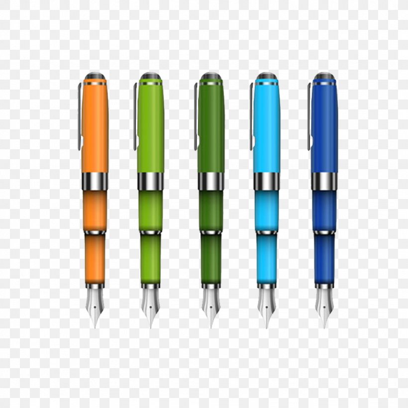 Ballpoint Pen Fountain Pen, PNG, 1024x1024px, Pen, Ball Pen, Ballpoint Pen, Fountain Pen, Office Supplies Download Free