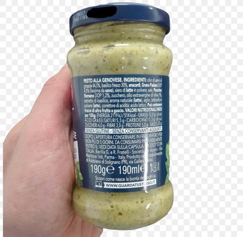 Pesto Condiment Ingredient Basil Sauce, PNG, 800x800px, Pesto, Barilla Group, Basil, Cashew, Cheese Download Free