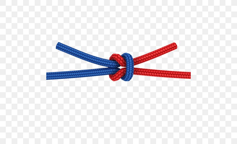 Reef Knot Rope Shoelace Knot How-to, PNG, 500x500px, Knot, Bight, Bow Tie, Buttonhole, Dynamic Rope Download Free