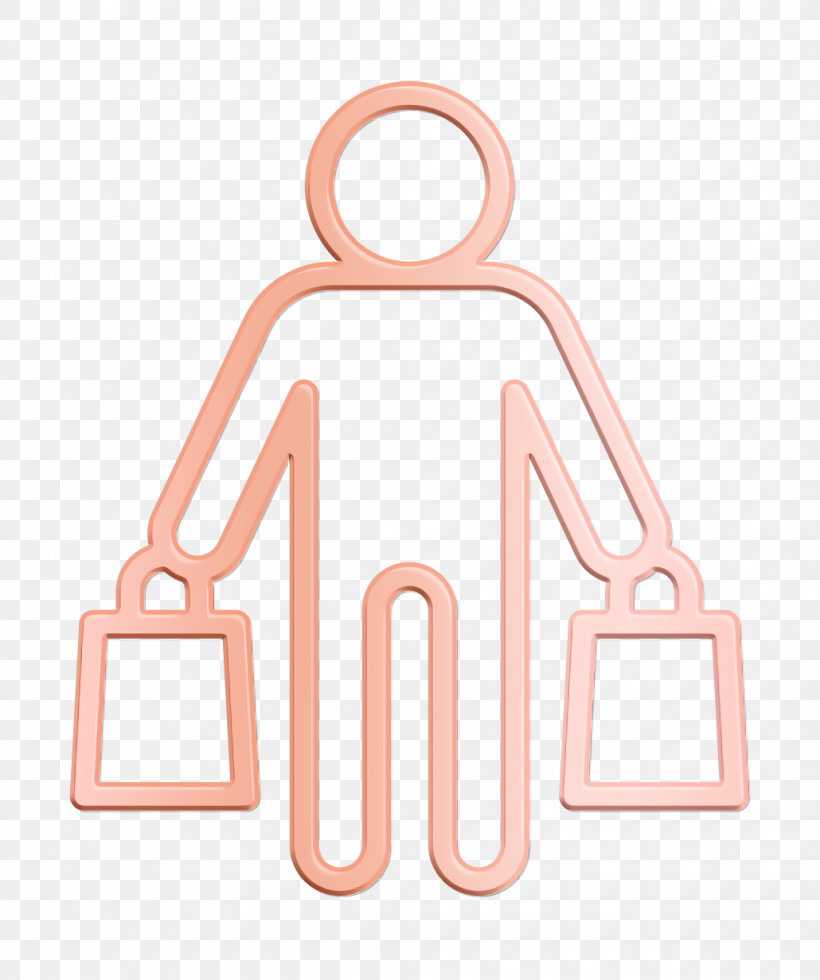 Shopper Icon Man With Shopping Icon Commerce Icon, PNG, 1030x1232px, Shopper Icon, Black Friday Line Craft Icon, Commerce Icon, Geometry, Line Download Free