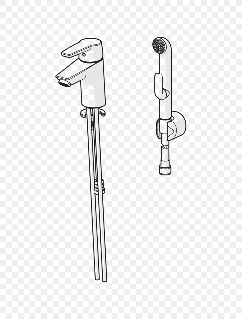 Tap Shower Oras Plumbing Fixtures Valve, PNG, 577x1080px, Tap, Black And White, Drawing, Hardware Accessory, Joint Download Free