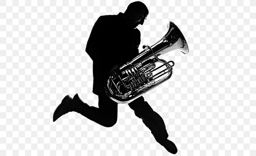Trumpet Tuba Saxhorn Tenor Horn Mellophone, PNG, 500x500px, Watercolor, Cartoon, Flower, Frame, Heart Download Free