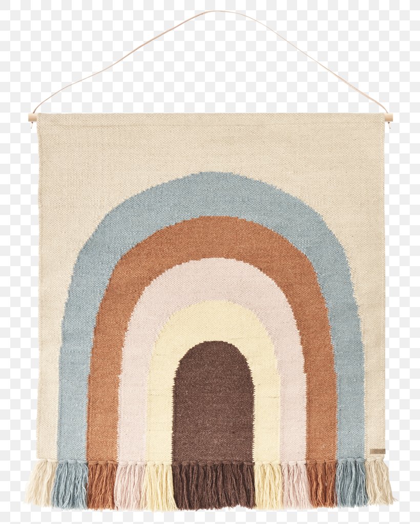Carpet Wall Design OYOY Follow The Rainbow Placemat Oyoy Tapestry Rainbow Wool, PNG, 765x1024px, Carpet, Arch, Child, Decorative Arts, Furniture Download Free