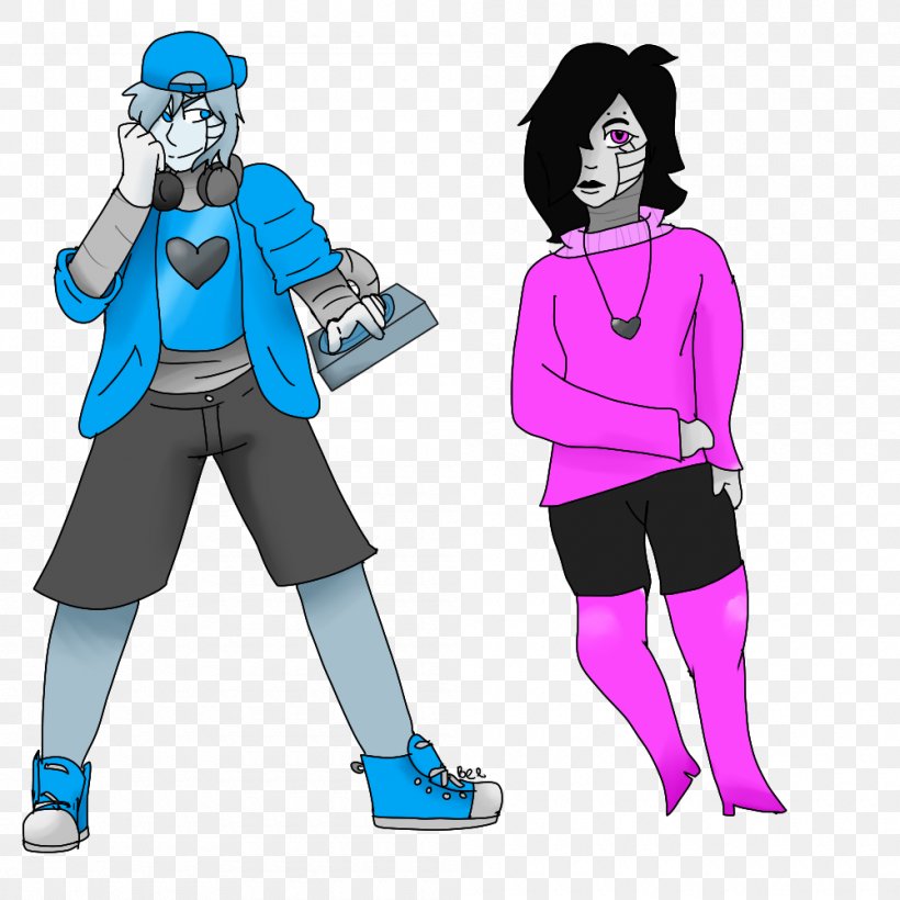Drawing Undertale Digital Art, PNG, 1000x1000px, Drawing, Art, Cartoon, Clothing, Costume Download Free