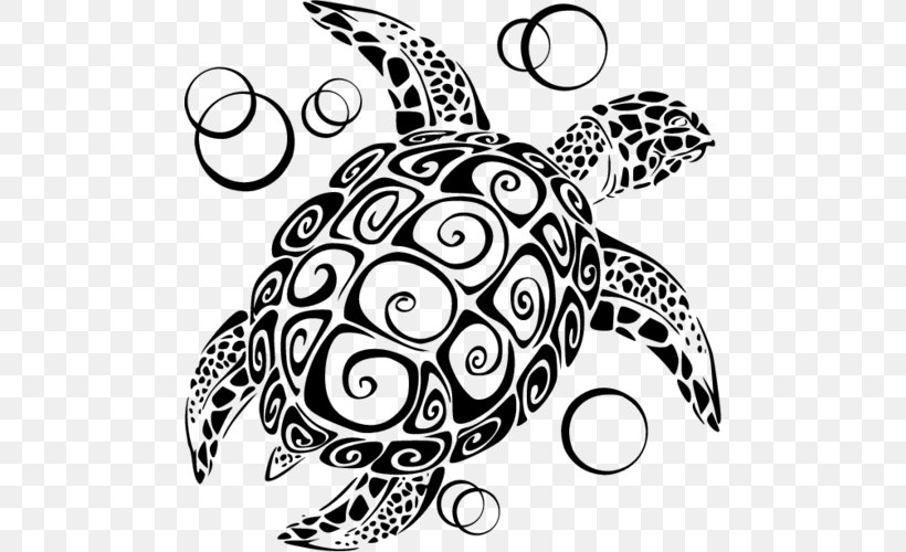 Sea Turtle Drawing Illustration Vector Graphics, PNG, 500x500px, Turtle, Animal, Art, Blackandwhite, Coloring Book Download Free
