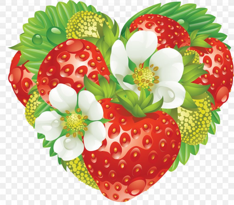 Strawberry Shortcake Love Hearts, PNG, 5051x4420px, Strawberry, Berry, Burra Fresh, Flower, Food Download Free