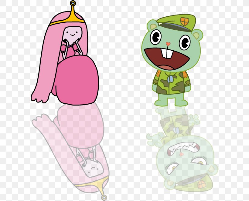 Chewing Gum Princess Bubblegum Flippy Food, PNG, 618x663px, Watercolor, Cartoon, Flower, Frame, Heart Download Free