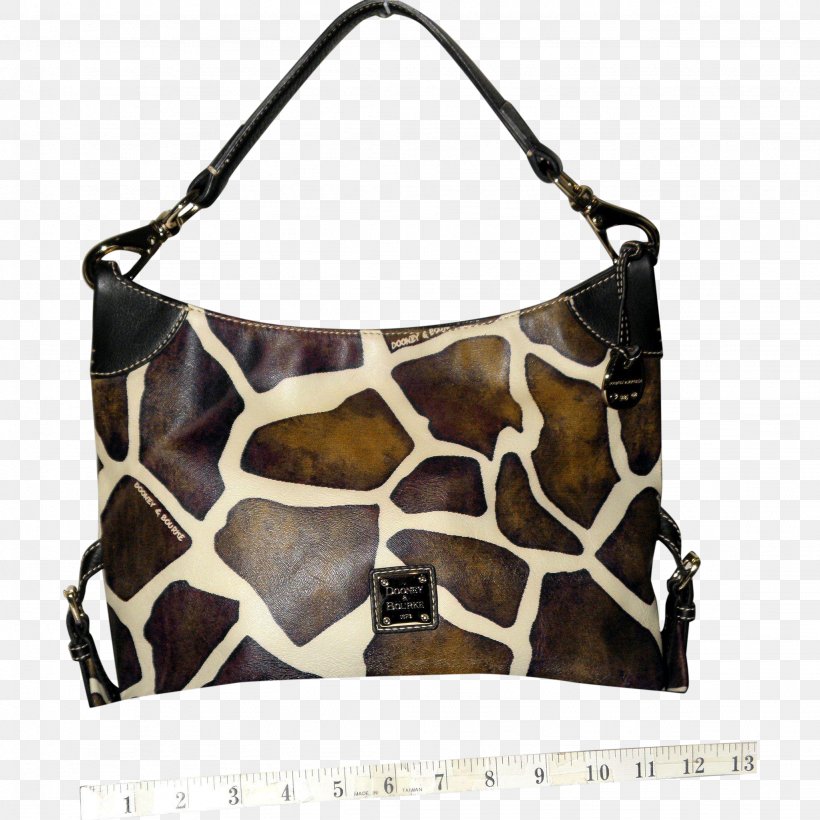 Hobo Bag Handbag Giraffe Animal Print Dooney & Bourke, PNG, 2048x2048px, Hobo Bag, Animal Print, Bag, Brand, Brown Download Free