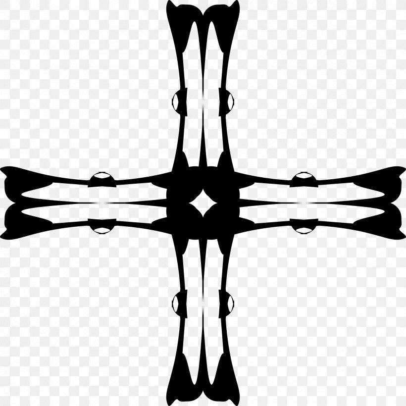 Christian Cross Clip Art, PNG, 2400x2400px, Christian Cross, Black, Black And White, Christianity, Cross Download Free