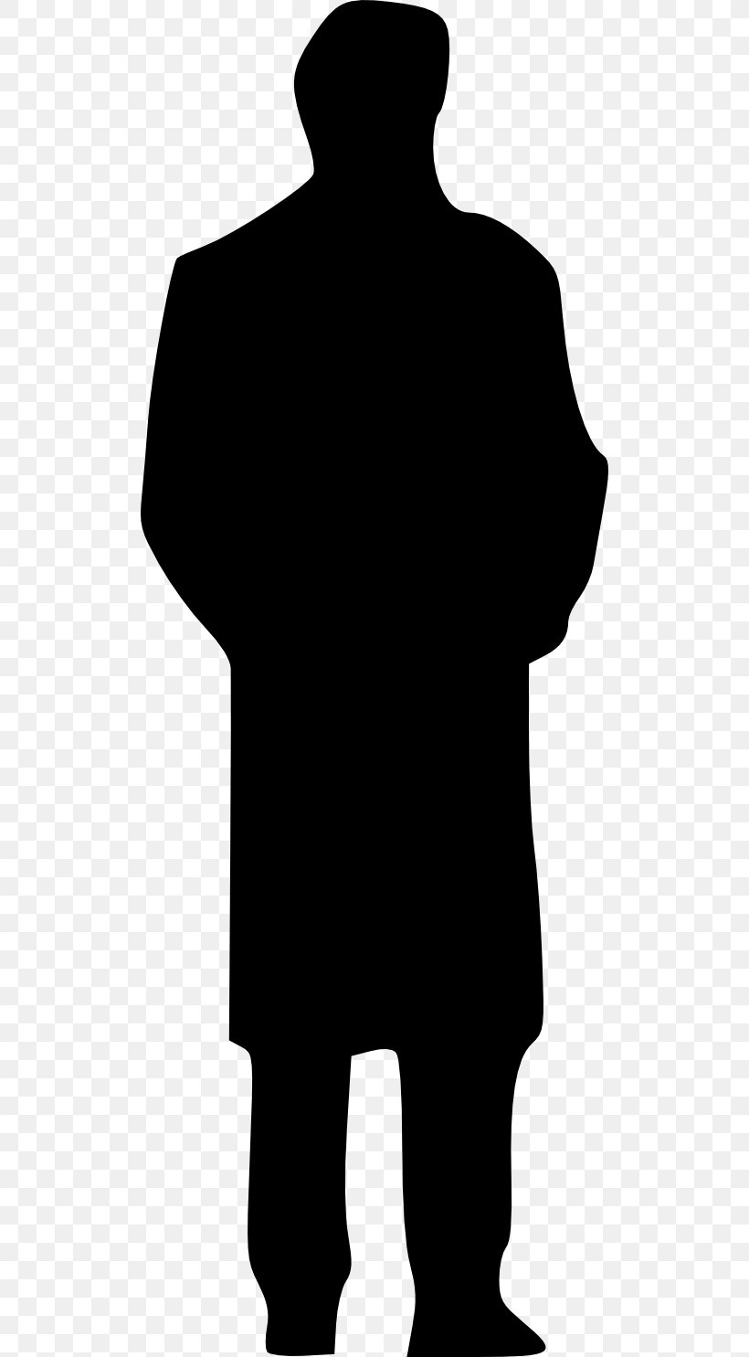 Silhouette Clip Art, PNG, 512x1485px, Silhouette, Black, Black And White, Drawing, Fictional Character Download Free