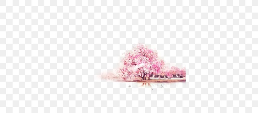 Xiajizhen Watercolor Painting Paper YouTube, PNG, 360x360px, Watercolor Painting, Beautiful, Blossom, Branch, Cherry Blossom Download Free