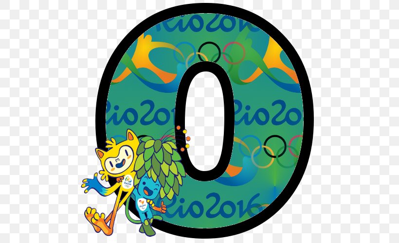 2016 Summer Olympics Rio De Janeiro Logo Green, PNG, 500x500px, Rio De Janeiro, Animal, Cartoon, Green, Logo Download Free