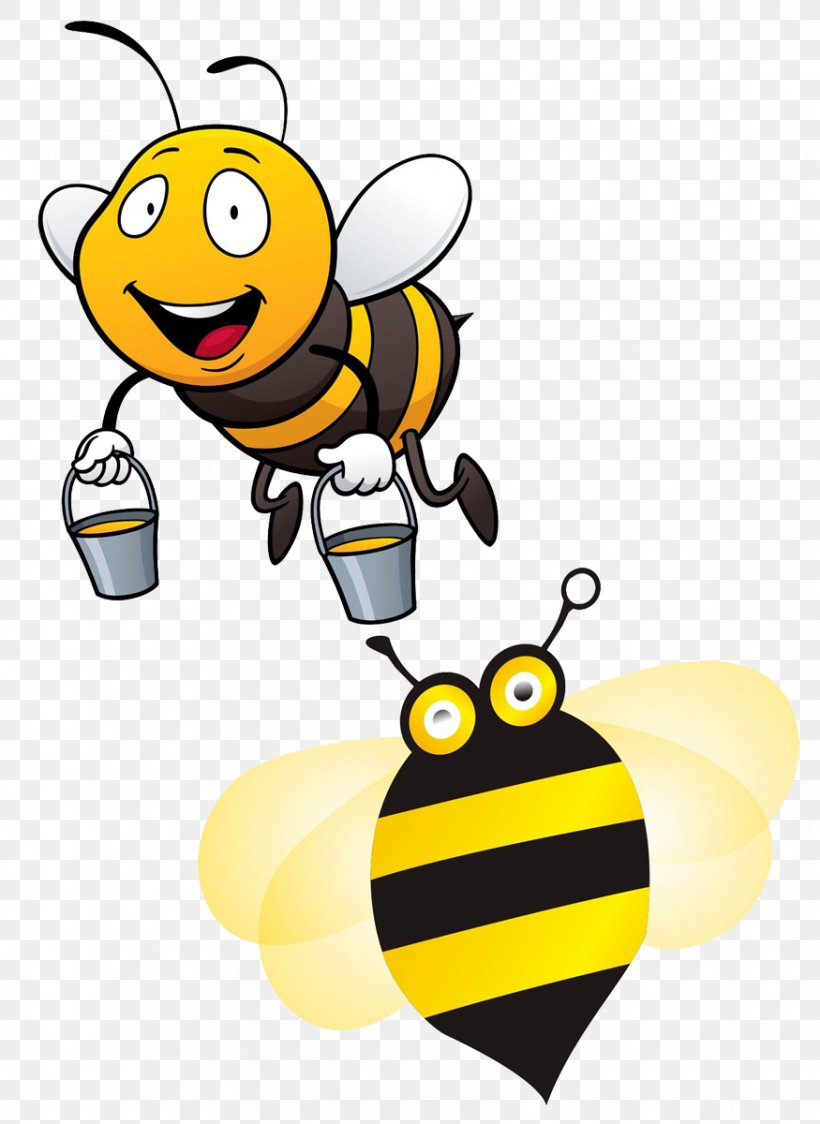 Bee Cartoon Drawing Clip Art, PNG, 875x1200px, Bee, Art, Beehive, Bumblebee, Cartoon Download Free