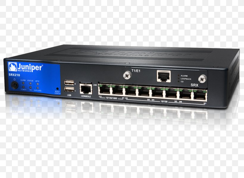 Juniper Networks Power Over Ethernet Juniper J-Series Gateway Firewall, PNG, 800x600px, Juniper Networks, Audio Receiver, Computer Network, Computer Port, Electronic Device Download Free
