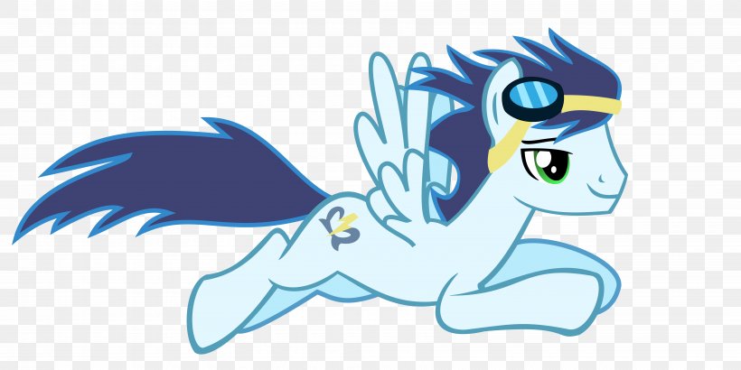 Soarin' Pony Rainbow Dash Flight Photography, PNG, 7000x3500px, Watercolor, Cartoon, Flower, Frame, Heart Download Free